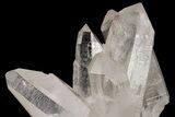 Clear Quartz Crystal Cluster - Brazil #212481-2
